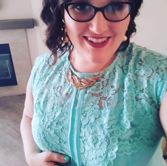 Seafoam Green City Chic Dress - Picture 3 of 4